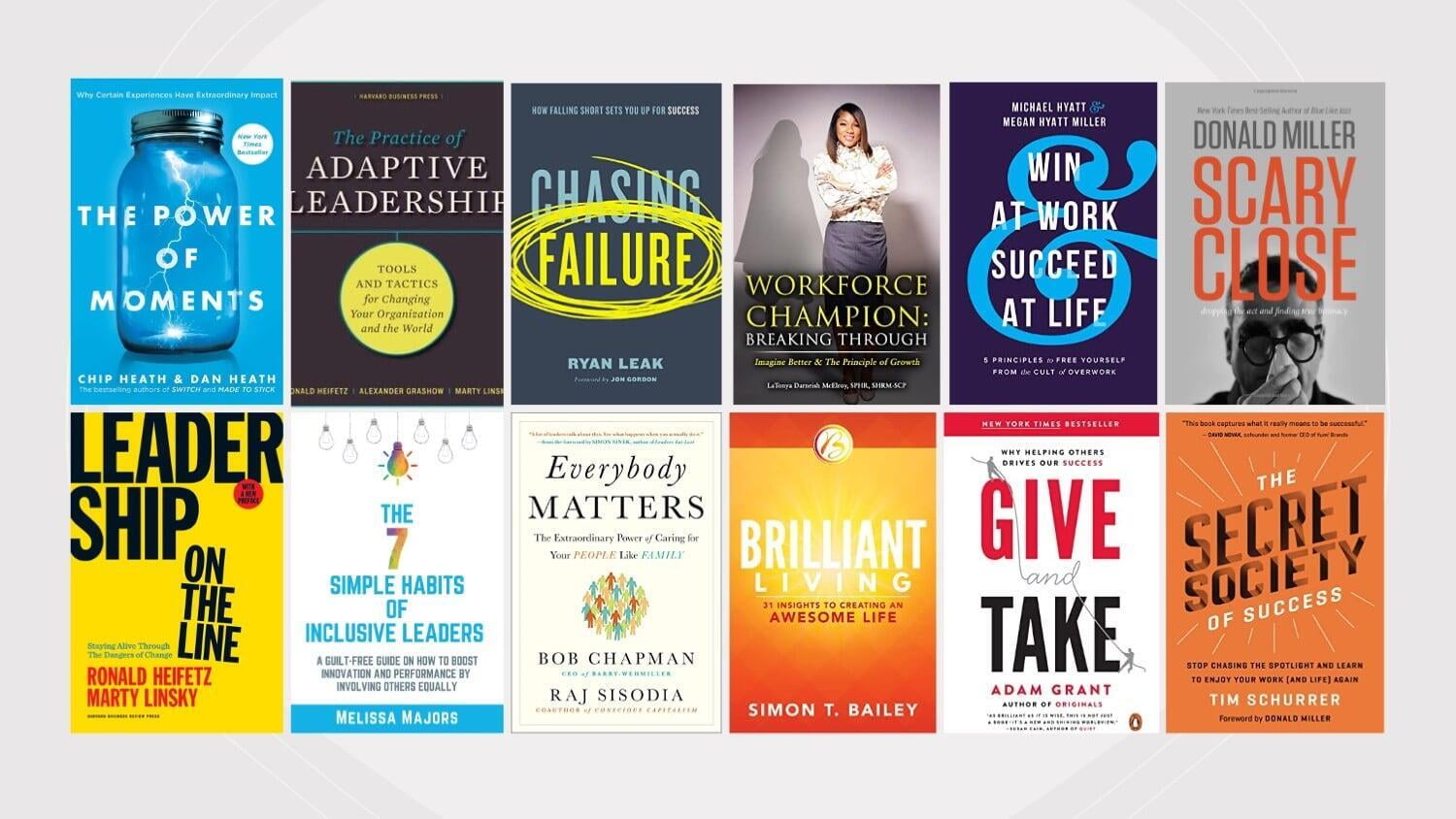 12 Employee Engagement, Personal Growth & Leadership Books to Add to Your Reading List