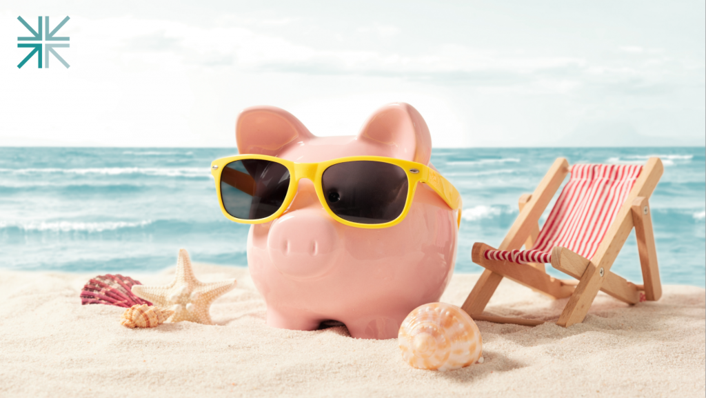Piggy Bank on the beach