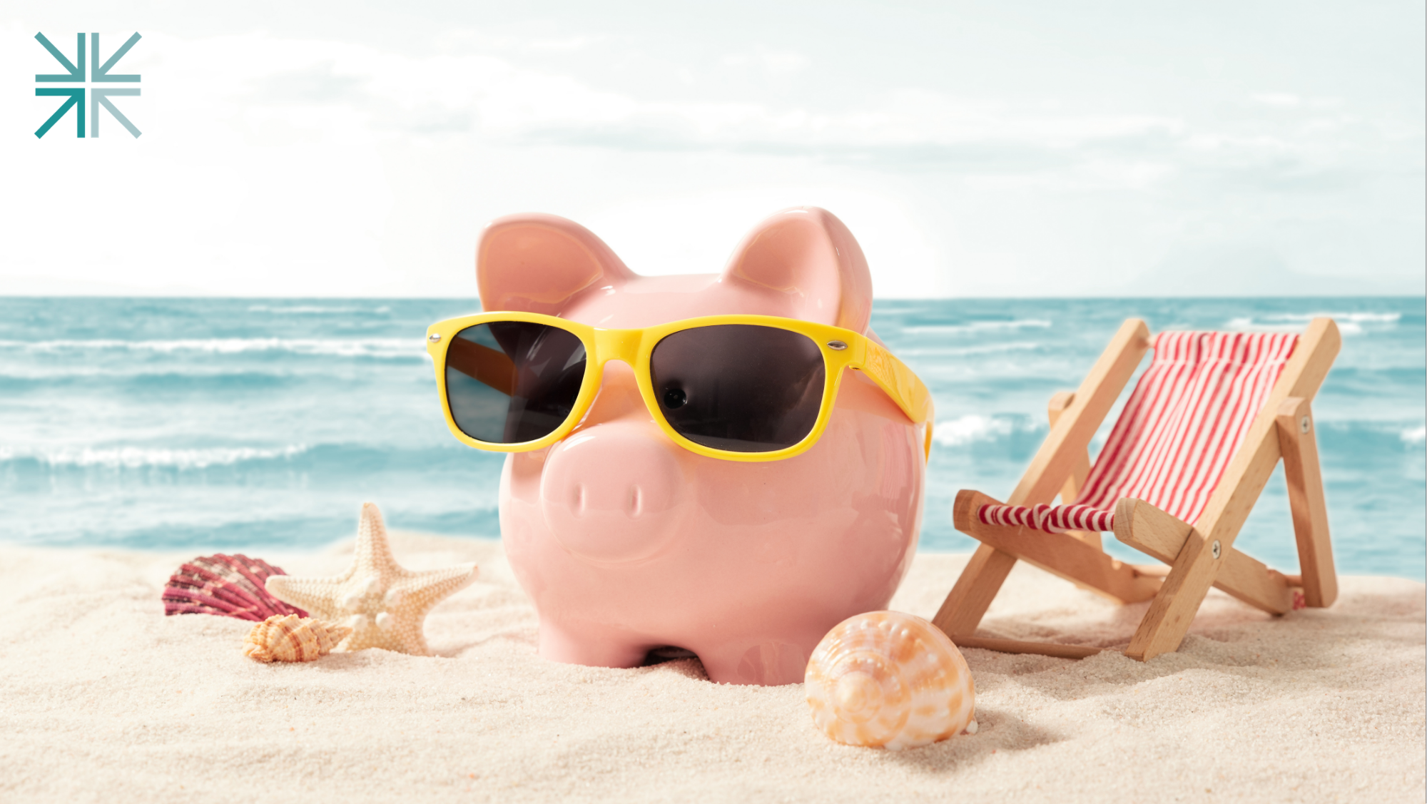 Piggy Bank on the beach